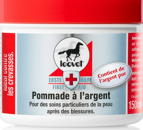 POMADA DE PLATA LEOVET 150 ML